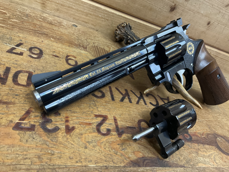 Willi Korth Serie 32 Jubiläumsmodell .22 Win Mag +Wechseltrommel .22lr Top aus Sammlung Wie Neu Selt – Bild 2