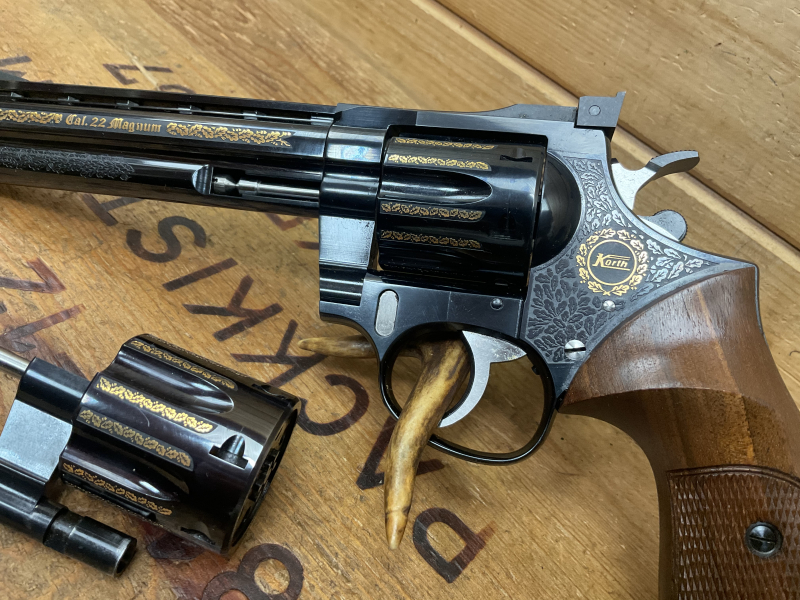 Willi Korth Serie 32 Jubiläumsmodell .22 Win Mag +Wechseltrommel .22lr Top aus Sammlung Wie Neu Selt – Bild 3