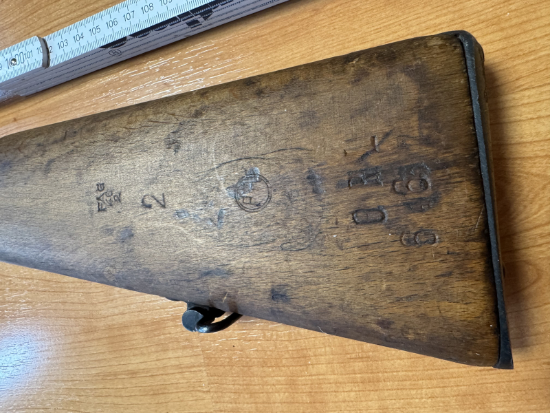 Carcano Schäft WK1 mit beschlagteilen – Bild 2