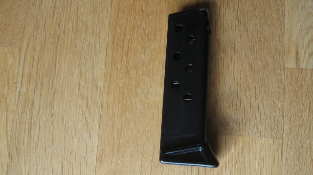 Seltenes Magazin mit Schuh für Walther PPK, Kal, 7,65 , Manurhin - Fertigung, top Zustand – billede 2