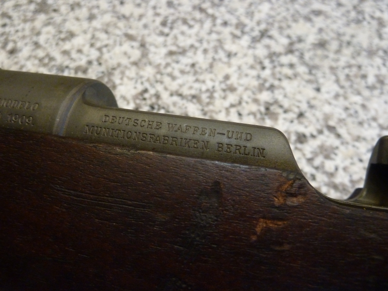 Repetierbüchse DWM Mauser 1909 Argentino infalterie 7,65x53 – Bild 4