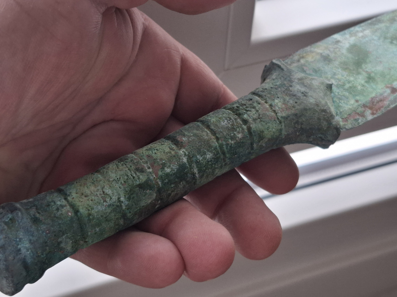 mittelalterliches Bronzeschwert – Bild 6