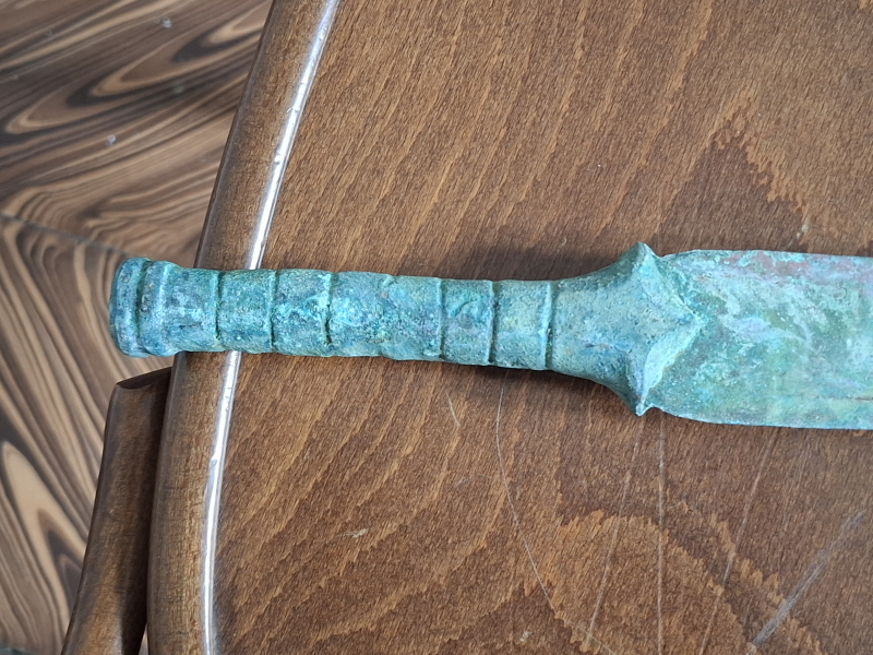 mittelalterliches Bronzeschwert – Bild 2