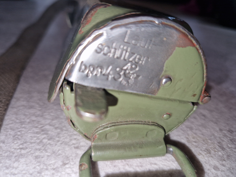 Laufschützer 42 MG42, Original Stempelung, bpr43, Wehrmacht TOP Sammlerstück, mit Platzhalter! – Bild 3