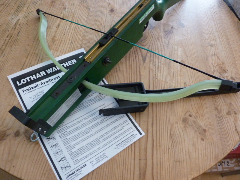 Armbrust Lothar Walther Hobby-Tell 2, Sport Match Freizeit, Bolzen. – снимка 2