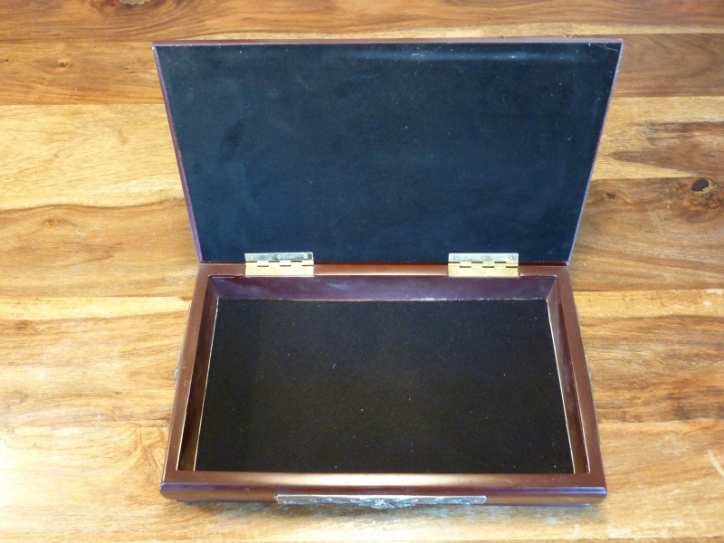 Holzkasten Western-style, Cowboy, Trapper, Ur-Einwohner – imagem 4