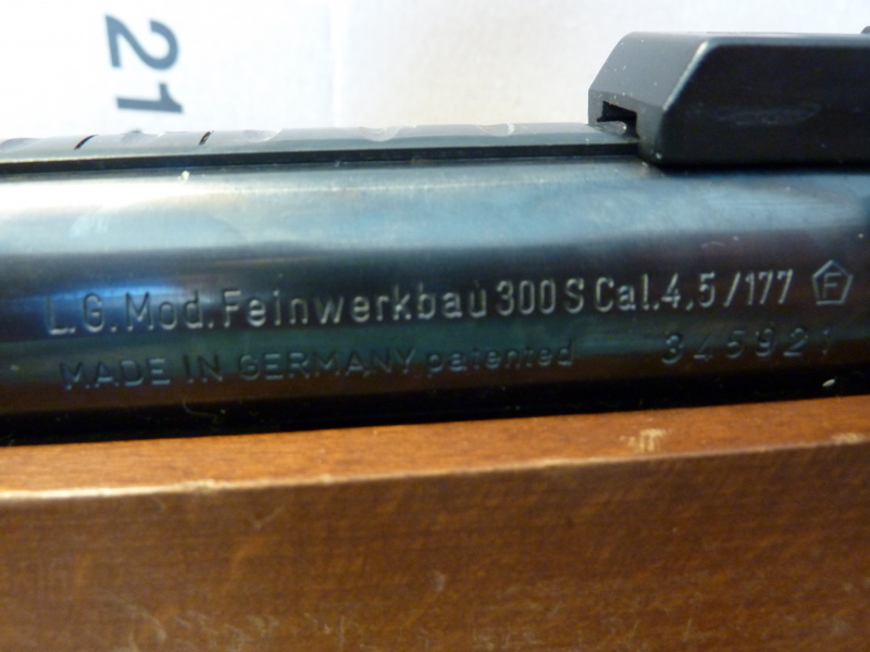 Luftgewehr, FWB, Feinwerkbau 300S, Match – stampa 6