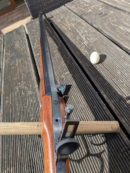 Hawkenrifle .45 Diopter, Thomsen Center – Bild 3