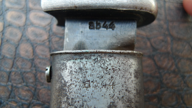 Bajonett Seitengewehr 84/98 2WK Nummerngleich – Bild 4