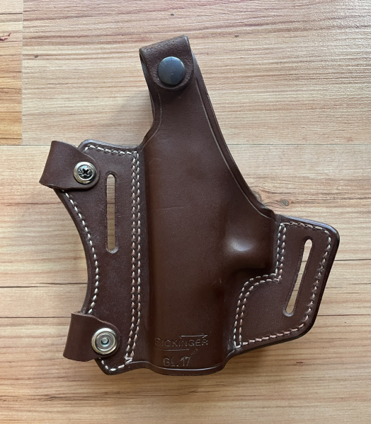 Sickinger Holster aus Leder, Glock 17 / 19 – Bild 2