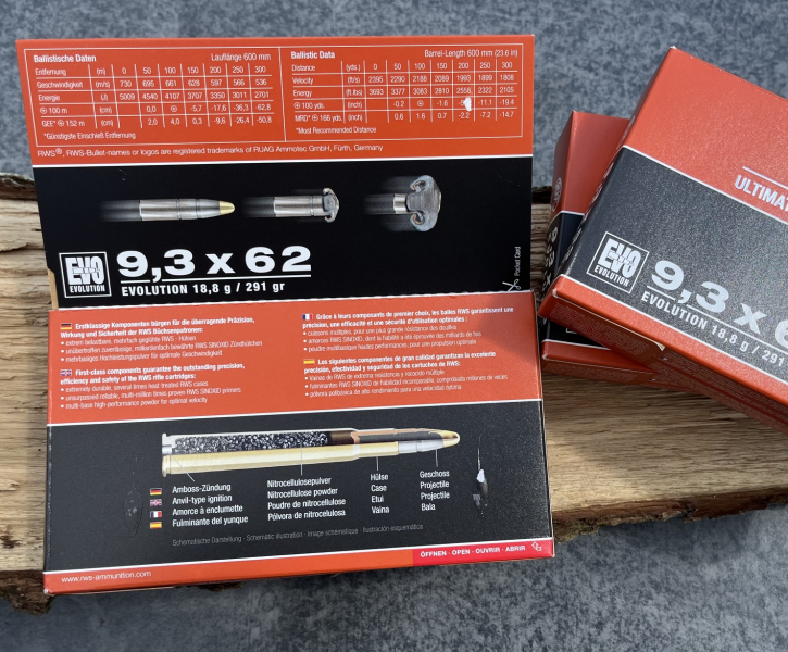 9,3x62 Evolution RWS – billede 2