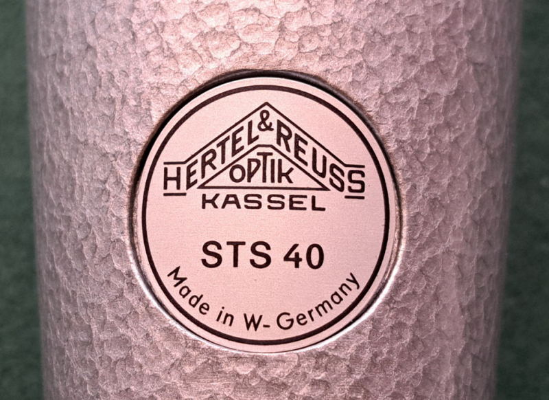 Hertel Reuss Spektiv STS 40 (40 x 60), drehbarer Schrägeinblick, Lederköcher – Bild 3