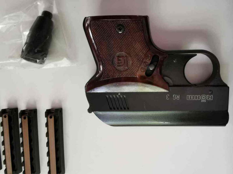 RG 3 röhm schreckschuss... + 21 stangenmagazine, div. zubehör - – Bild 2