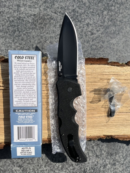 Cold Steel Recon 1, Spear Point, Plain Edge – image 3