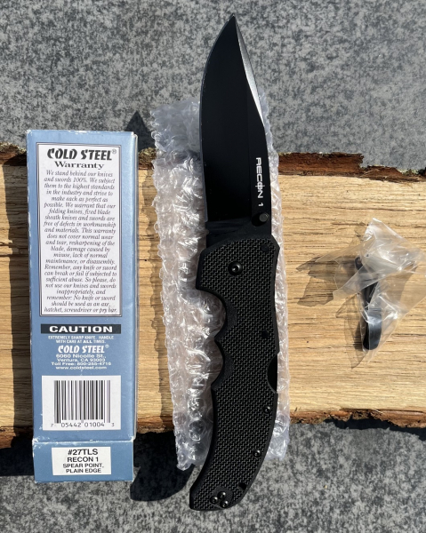 Cold Steel Recon 1, Spear Point, Plain Edge – image 4