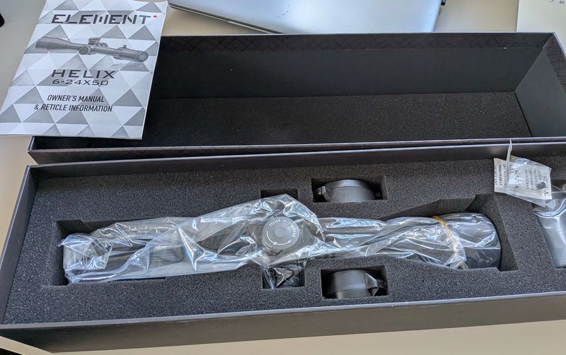 Element Optics Helix 6-24x50 mit X-Accu Montage – imaginea 2