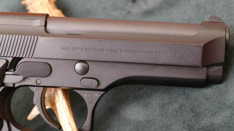 Beretta 92FS Compact, Kal. 9mmLuger, super Zustand!! – Bild 5