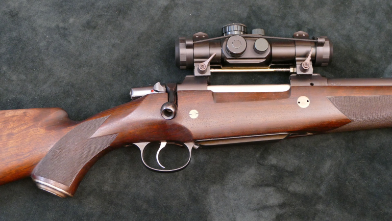 CZ 550 Magnum, Kal. .500 A-Square mit Rotpunktvisier – billede 2