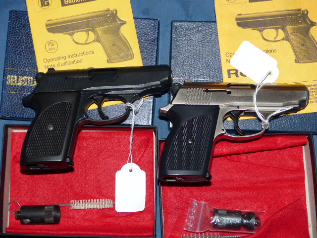 Doppelpack zwei Stück Röhm RG70 cal. 315 in Nickel und Brüniert NEU in OVP – billede 2