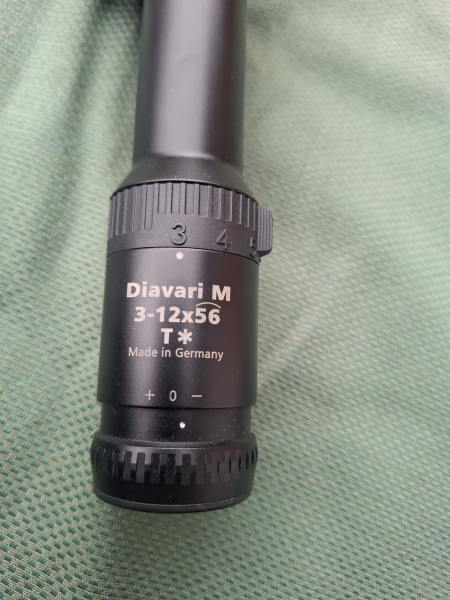 Zeiss Diavari M 3-12x56, Blaser Montage – immagine 2