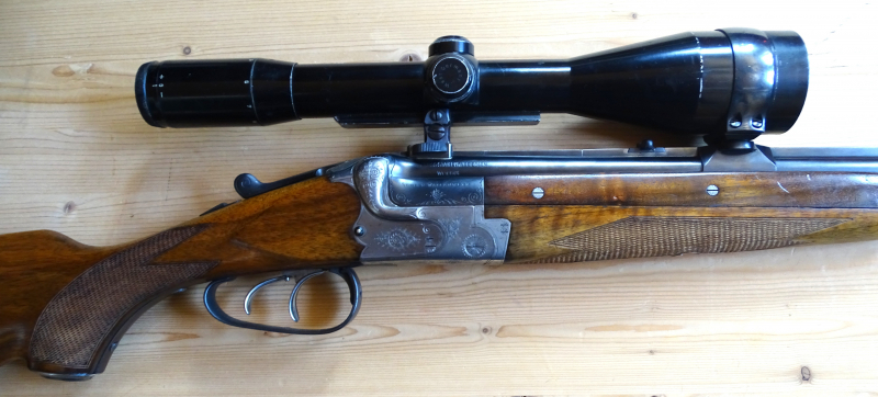 Bockbüchsflinte Merkel Kal. 8x57IR / 1670 – Bild 4