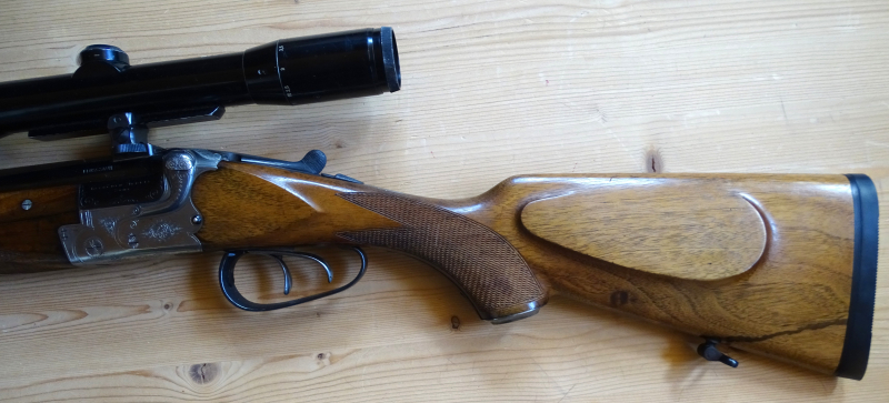 Bockbüchsflinte Merkel Kal. 8x57IR / 1670 – Bild 2