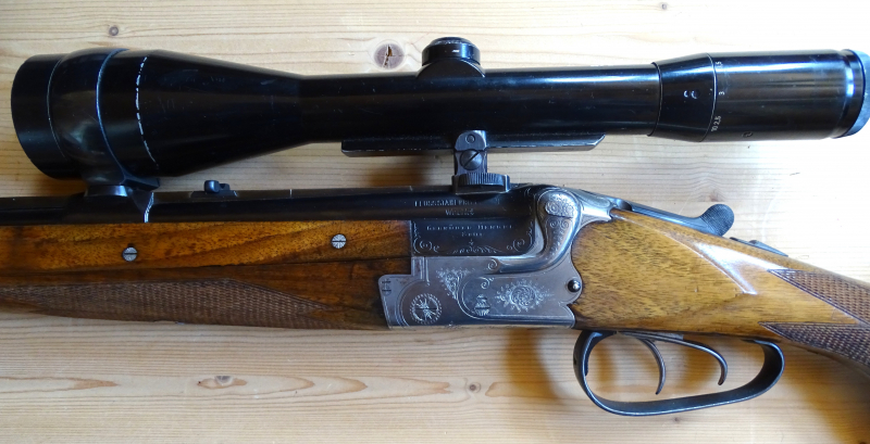 Bockbüchsflinte Merkel Kal. 8x57IR / 1670 – Bild 3