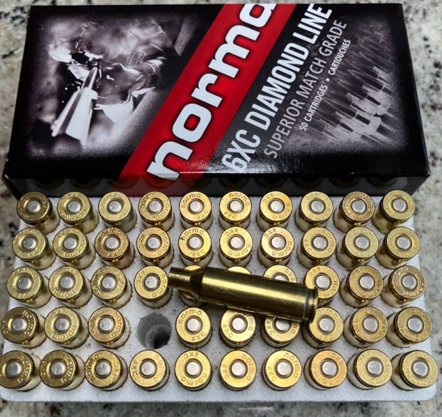 6XC 6mm XC Hülsen, 180 Stück mit ZH – billede 3