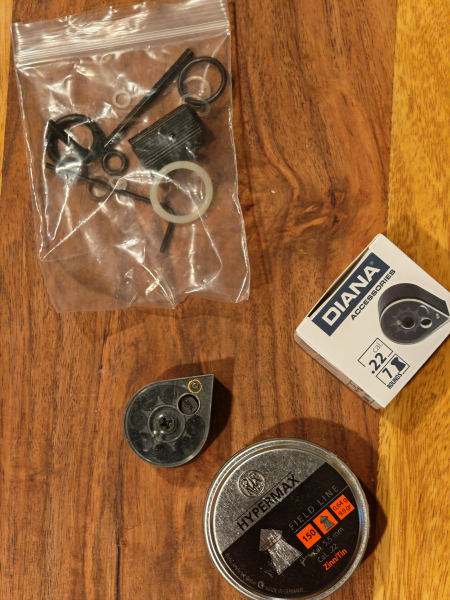Diana trailscout . Kal 5,5 mm co2 – stampa 5