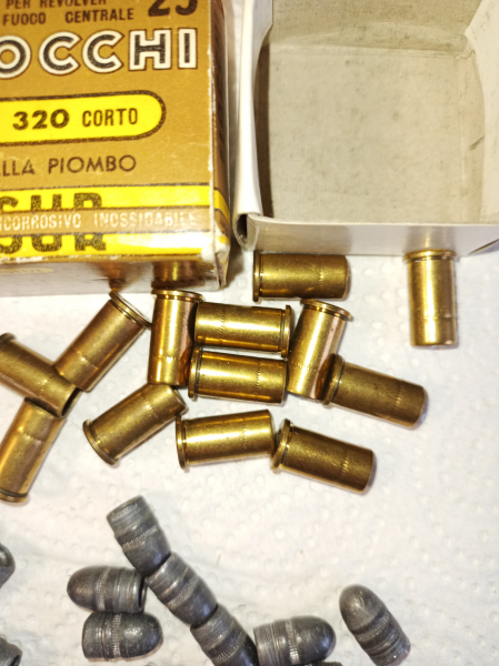 Hülsen und Geschosse 320 Corto Revolver 13 Stk. – billede 3