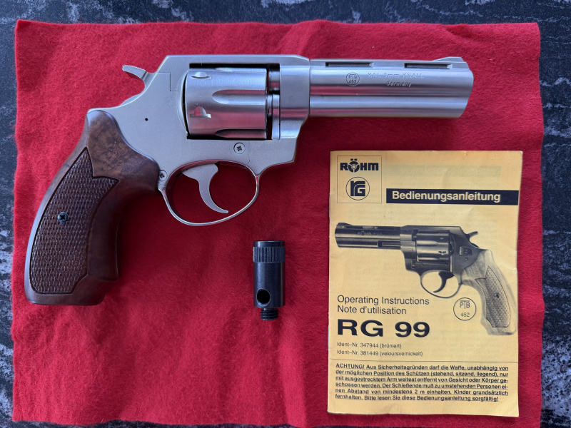 Röhm RG99 vernickelt von 1995 PTB 452 neuwertiger Zustand – Bild 2