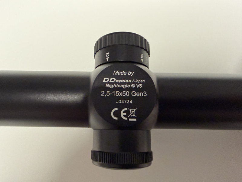 DDoptics Zielfernrohr Nighteagle V6 2,5-15x50 Gen3 | MRAD | A4N – Bild 2