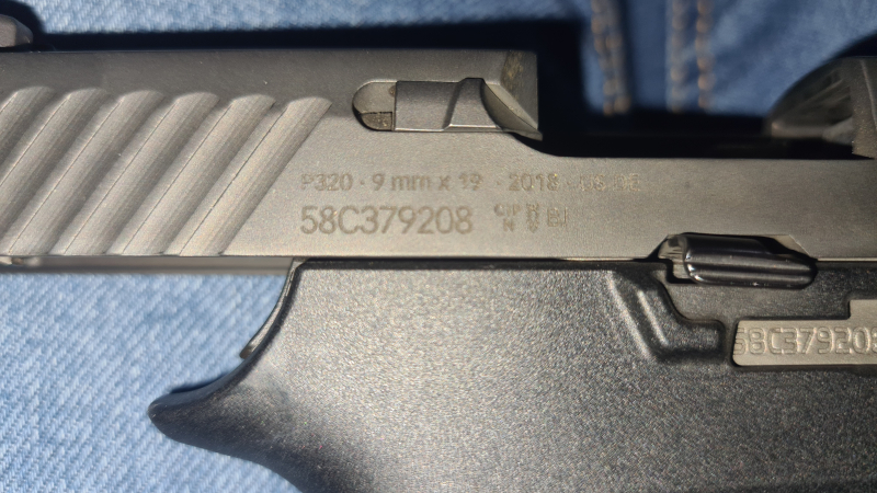 Sig Sauer P320 Fullsize 9mm – Bild 2