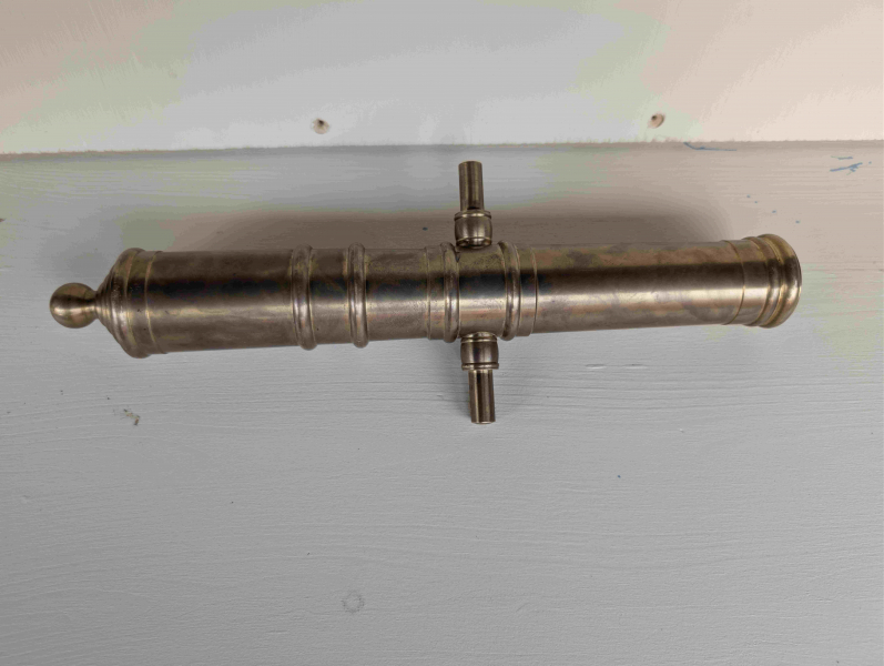 Kanonenrohr messing – Bild 2