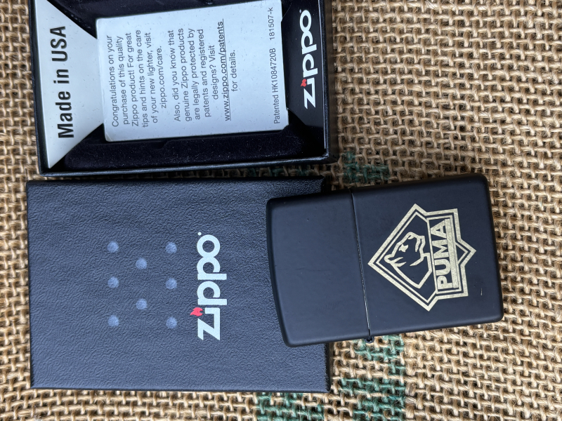 PUMA x KNIFE Solingen Zippo® Limited Edition 2026 – stampa 2