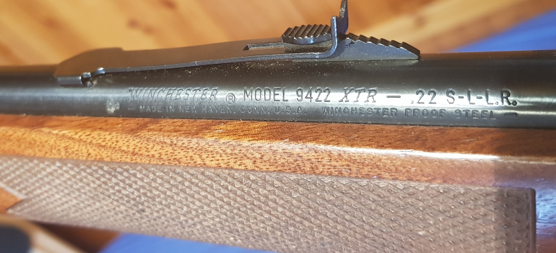 UHR Unterhebelrepetierer Winchester Modell 9422 XTR .22 S-L-L.R. Toller Zustand – bild 3