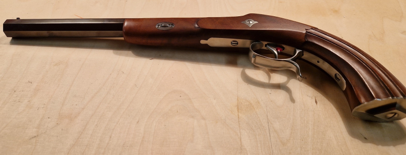 Vorderladerpistole Mang Made in Graz Kal. .38 TOP!!! – Bild 5