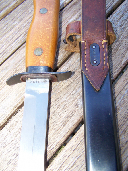 Fallschirmjäger Kampfmesser wz 55 Radom – Bild 5