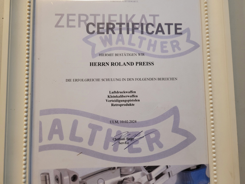 Walther Umbau LPM 1; CP 200; CP Atlanta; LP 200; LP 300; auf LP500 – Bild 2