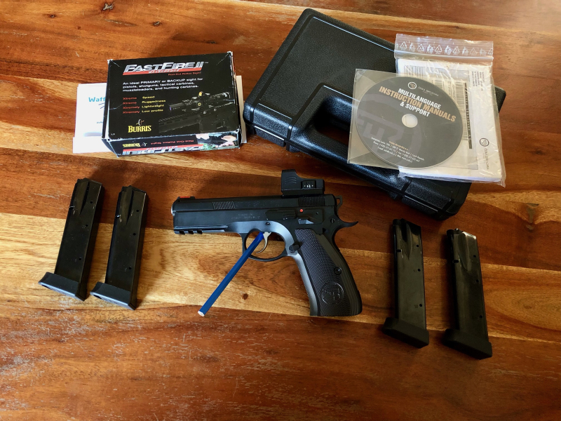 CZ SP-01 Shadow "Mamba" mit Rotpunktvisier – Bild 3