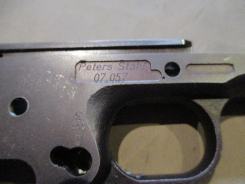 Griffstück Peters Stahl, leer, gebraucht – zdjęcie 2