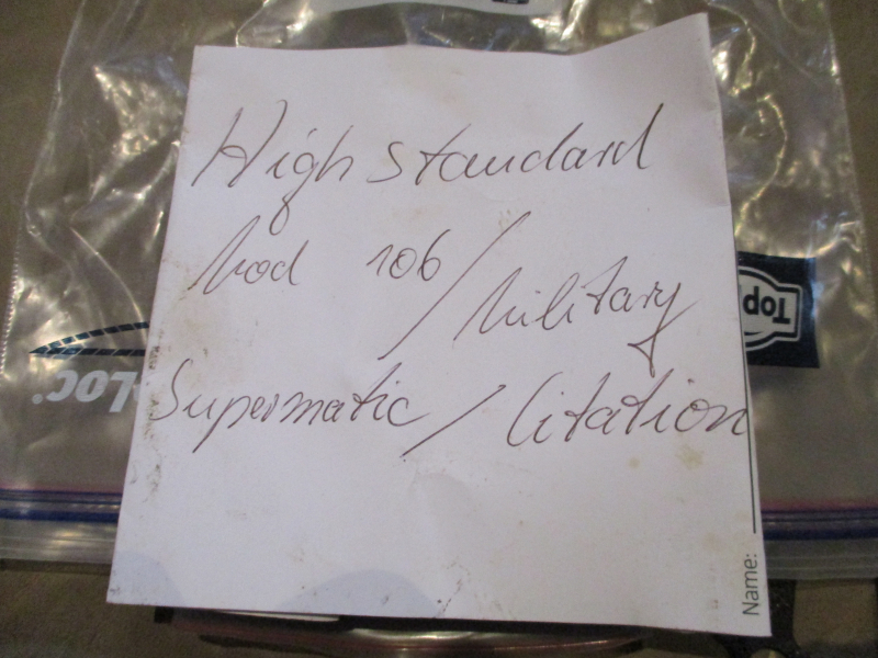 High Standard Ersatzteile Mod. 106 Military – zdjęcie 2