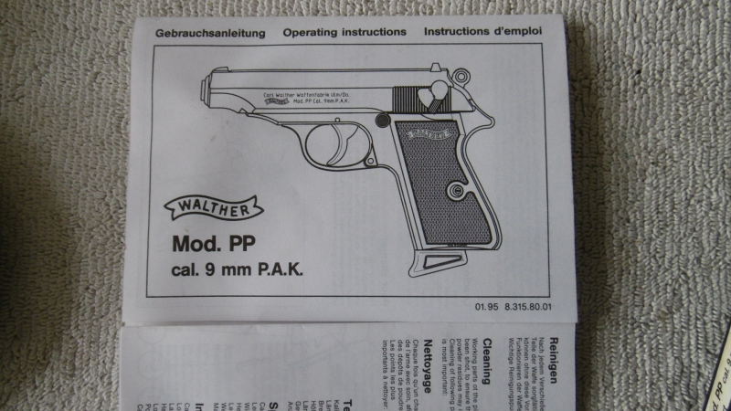 Walther PP 9mm Schreckschuss – Bild 4