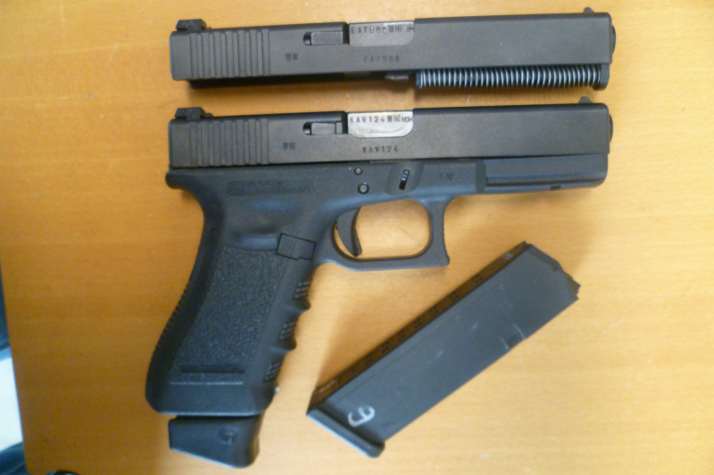 Pistole Glock 22 mit WS Glock 17 .40S&W und 9mm Luger – Bild 2