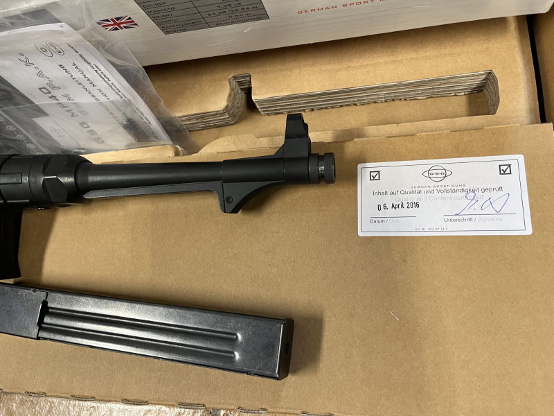 GSG MP40 9mm P.A.K. – Bild 2