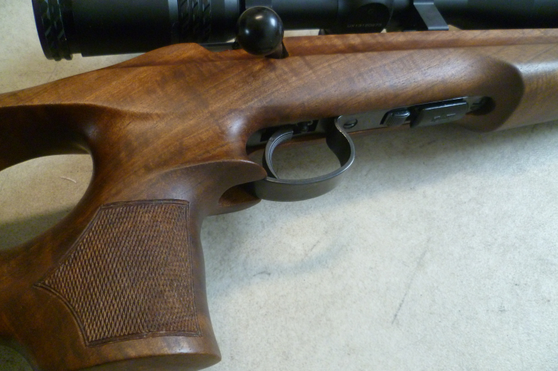Repetierbüchse Anschütz 1416 Thumbhole .22lr. Lochschaft – stampa 5