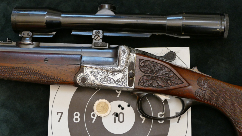Krieghoff BBF Mod. Einschloß, Kal. 5,6x52R u. 16/76 mit ZF, unbedingt anschaun!! – Bild 5