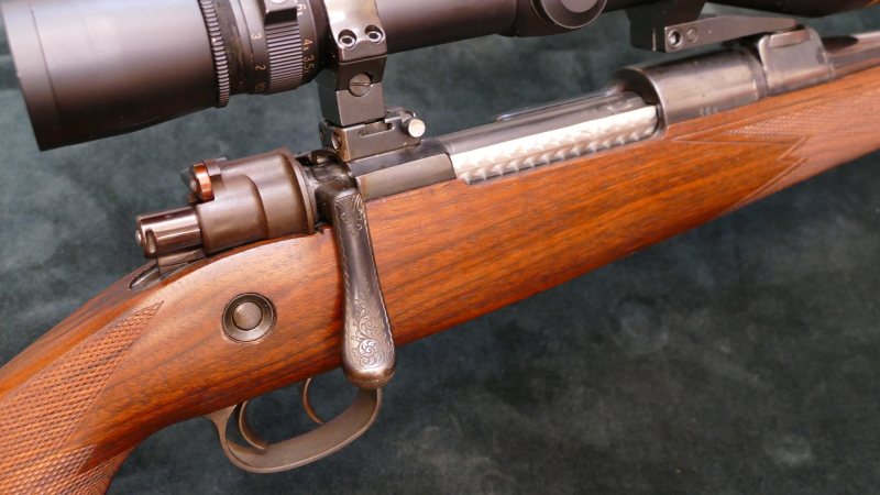 Mauser 98 (schöne Büchsenmacherarbeit), Kal. 7x64 mit Leupold-ZF – Bild 2
