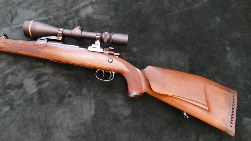 Mauser 98 (schöne Büchsenmacherarbeit), Kal. 7x64 mit Leupold-ZF – Bild 4