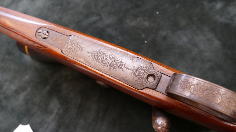 Mauser 98 (schöne Büchsenmacherarbeit), Kal. 7x64 mit Leupold-ZF – Bild 6